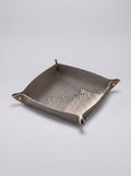 Hidevain Leather Valet Tray [Gray]